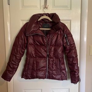 Andrew Mark Burgundy Down Jacket w/Hood